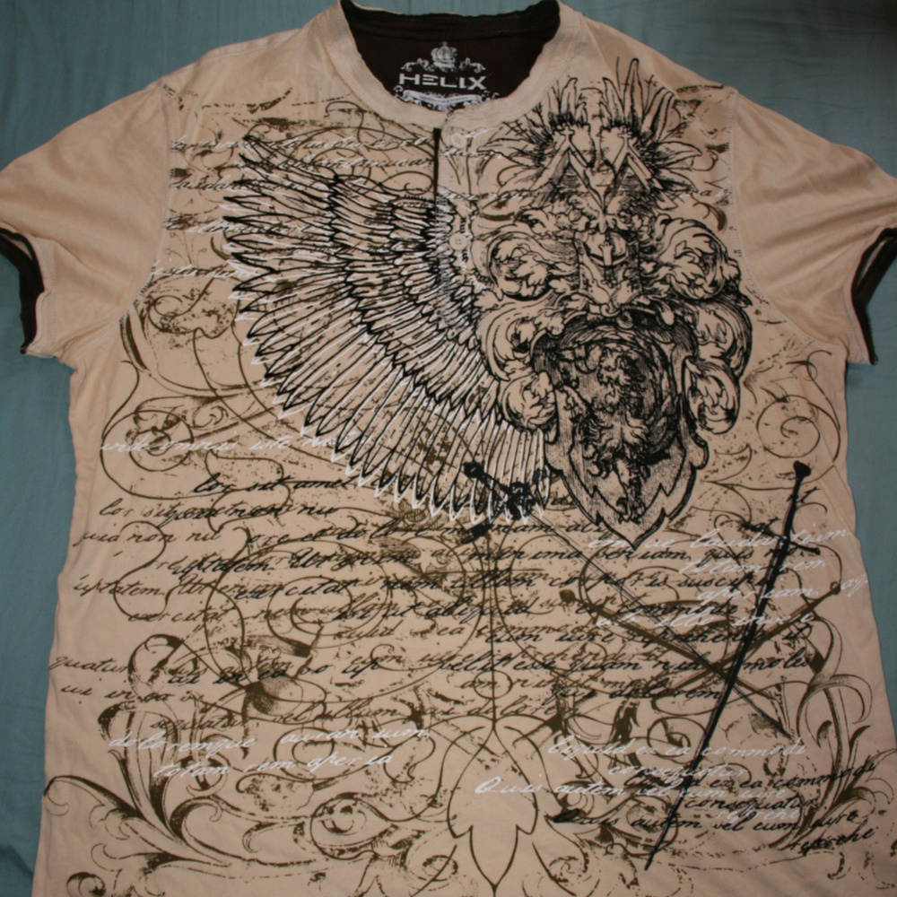 helix graphic T shirt